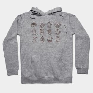 Coffee Doodles Hoodie